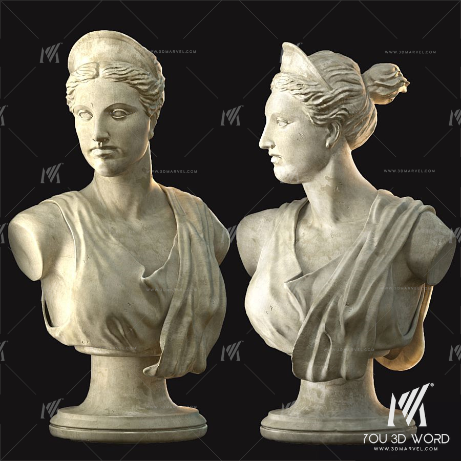 Greek bust